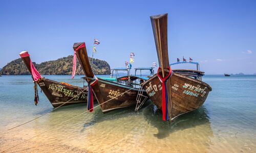Krabi Traditional Iconic Boats
